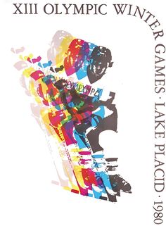 an advertisement for the olympic winter games