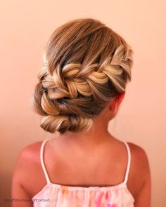 Flower Girl Hairstyles: 33 Trendy Looks [2024 Guide] Jr Bridesmaids Hairstyles, Pageant Updos For Kids, Toddler Hair For Wedding, Girls Updo Hairstyles Kids Weddings, Girls Formal Hairstyles, Junior Bridesmaid Hair Updo, Kids Formal Hairstyles, Wedding Flower Girl Hairstyles, Girls Hairstyles For Weddings