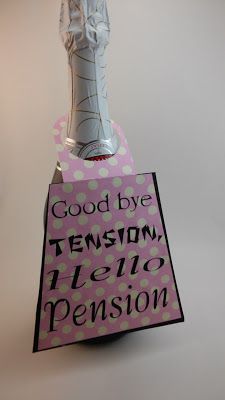 there is a sign that says good bye tensom hello penison on the table