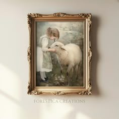 DIGITAL DOWNLOAD of Little Shepherdess painting in vintage aesthetic. This digital print of a little girl and a lamb is a great addition to any cottagecore decor or spring decor. The antique oil painting style and moody farmhouse art theme make it a versatile choice for any room. No frame included, all interiors are for display purpose only. 🖼️ This listing includes 5 JPG files for instant download in following ratios: 🖼️ ▪️RATIO 3:2 in: 6x4 | 12x8 | 15x10 | 18x12 | 24x16 | 30x20 | 36x24 cm: 15x10 | 30x20 | 45x30 | 60x40 | 75x50 ▪️RATIO 4:3 in: 8x6 | 12x9 | 16x12 | 20x15 | 24x18 | 32x24 cm: 20x15 | 24x18 | 32x24 | 48x36 | 60x45 ▪️RATIO 5:4 in: 5x4 | 10x8 | 15x12 | 20x16 | 30x24 cm: 12x10 | 25x20 | 35x28 | 38x30 | 50x40 ▪️RATIO 7:5 in: 7x5 | 14x10 | 28x20 cm: 21x15 | 28x20 | 35x25 ▪️RATIO Cottage Spring Decor, Moody Farmhouse, Cottagecore Wall Art, Light Academia Decor, Farm Animal Art, French Country Art, Academia Decor, Nursery Room Inspiration, Etsy Prints