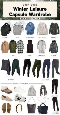 Winter 2024 Capsule Wardrobe for Women In Their 40s, Winter 2024 Capsule Wardrobe for Women In Their 50s, Winter 2024 Capsule Wardrobe for Women In Their 60s, How To Wear Leggings In Your 50s, How To Wear Leggings In Your 60s, Winter Leggings Outfit Ideas, Winter Leisure Capsule Wardrob Womens Winter Outfits Dressy, Capsule Wardrobe Organization, Casual Winter Outfits For Women Over 30, Winter Vacation Capsule Wardrobe, Winter Casual Outfits 2024, 2 Week Winter Travel Wardrobe, Florida Winter Capsule Wardrobe, 2024 Fall Outfits Women Over 50, Winter Capsule Wardrobe 2024