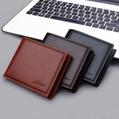 Lining Material : POLYESTER Material Composition : PU Decoration : none Wallet Length : short（4-16inch） Wallets : Mini Wallets Closure Type : zipper Pattern Type : Solid Style : Casual Gender : MEN Main Material : PU Item Type : Wallet 100% Brand New And High QualityMaterial:  PU Size: The length, width and thickness are about 11*9.5*1.5cm, the error is 1cm Conversion: 1inch=2.54cm,  1cm=0.393inches Warm Tip :  Please be reminded that due lighting effects, monitors brightness/contrast settings e Cross Purses, Card Holder Purse, Bag Insert, Pu Leather Wallet, Wallet Pattern, Short Wallet, Mens Leather Bag, Credit Card Wallet, Wallet Organization