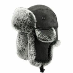 Men Trapper Hat Cap Sporting Ushanka Russian Cossack Faux Fur Suede Leather Warm   DETAILS    Made in China  Material: faux fur  Size: 56cm/22 inches, 58cm/22.8 inches, 60cm/23.6 inches, 62cm/24.4 inches Please be reminded that due to lighting effects and monitor brightness/contrast setting, the color tone of the website photo and the actual item could be slightly different.   PaymentDelivery detailsImport tax and return policyAbout usContact us Payment We accept payment via Pay Pal. Credit card Trapper Hat Men, Fur Trapper, Fur Trapper Hat, Rabbit Fur Hat, Russian Hat, Faux Fur Material, Ski Cap, Trapper Hat, Velvet Hat