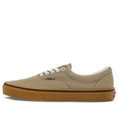 Vans Era 'Gum Timber Wolf' VN0A5EFNA9L (SNKR/Skate/Casual/Unisex/Low Top) Casual Skate Shoes With Gum Sole, Casual Brown Vans Skate Shoes, Casual Brown Sneakers For Skateboarding, Casual Vans Cotton Skate Shoes, Timber Wolf, Vans Era, Low Top, Gum, My Style