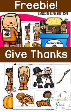 the thanksgiving give thanks card for students to use