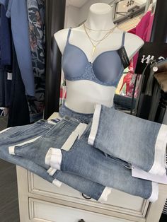 Match your #outfit with matching #undergarments ! #labellaintimates #denim #dearjohn #matching #orlandoshopping #nikoldjumon Perfect Fit, Lounge Wear, Lingerie