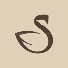 the letter s is made up of two leaves and one leaf has an upside down tail