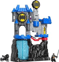 the batman castle playset is shown in this image