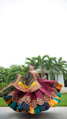 Radhe Shyam 3.0 - An Exclusive Navratri Collection’22   Presenting a perfectly blended endless array of patterns,designs,colors and embroidery, that represents a vibrant gujarati culture & true essence of our traditional chaniya choli.  Gurukrupa Creation Garba Collection  Featuring @ps_29 @idivyeshtalaviya  • Shot by @mayur_makwana_photography  📲 : +91 95869 90877 (WhatsApp only)  #radheshyam #navratri2022 #navratricollection #garbadress #garba #garbalover #garbanight #chaniyacholi #ghagracholi #lehenga #lehengacholi #boutiquefashion #boutique #custommade #gujjurocks #gujjugram #gujarat #usalehengas #usaindianclothing #couplegoals #coupleoutfits #coupleoutfit #mensfashion #mensstyle #traditional #bandhej #bandhejdupatta #navratri Traditional Chaniya Choli, Gujarati Culture, Navratri Collection, Choli Dress, Radhe Shyam