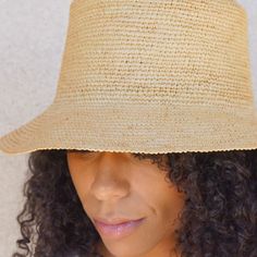 Crochet Weave, Bucket Hat Crochet, Crochet Weaves, Sustainable Style, Hat Crochet, Straw, Perfect Fit, Purse