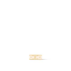 LOUIS VUITTON® - Nanogram Enamel Ring - White Luxury White Rectangular Ring, Louis Vuitton Gifts, House Icon, White Louis Vuitton, Louis Vuitton Official Website, Contemporary Ring, Rings Jewelry Fashion, Louis Vuitton Official, Classic Bags