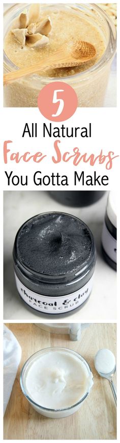 This was such an awesome post! Here are five all natural face scrubs that everyone should try and make at least once. Easy, affordable, and best of all completely natural! via @simplynaturalma Natural Face Scrub, Face Scrubs, Diy Beauty Products, Diy Kosmetik, Diy Scrub, Diy Cosmetics, Sugar Scrubs, Facial Scrubs, Homemade Beauty