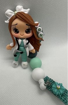 Super cute 3D  badge holder.  It will make a great gift for you or someone you care. * The doll is 3" height.  ** Color of silicone beads will be variable depends on availability. Please let me know if there's color preferences.  I will do my best to accommodate your request** * **These dolls are handmade clays and vary from one to the next. Please take care of your doll. Sculpting Ideas, Gift Coworker, Nurse Badge Holders, Doctor Gift, Doctor Gifts, Nurse Badge Reel, Nurse Badge, Badge Holder, Silicone Beads