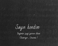 an old black and white photo with the words suyn kendim on it