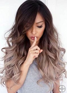 30 Hair Color, Long Face Hairstyles, Hair Styles 2017, Trendy Hair Color, Hair And Beauty, Ombre Hair Color