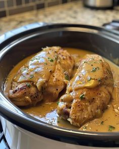 We're having this dish again - third time this week! Split Chicken Breast Recipes Bone In Slow Cooker, Cooktopcove.com Recipes, Chicken With Gravy Recipes, Chicken Breasts In Crockpot, Cooktop Cove Recipes, Buttered Egg Noodles, Slow Cooker Chicken And Gravy, Crock Pot Chicken Recipes, Cooktop Cove