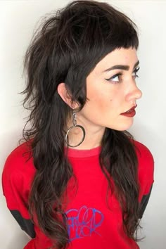 Unique Hair Cuts, Pageboy Haircut, Curly Hair With Bangs, Alternative Hair, Long Straight Hair, Long Hair Cuts, Grunge Hair