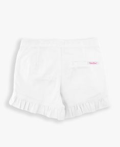 She'll be ready for summer and looking sweet in these ruffle shorts. Designed to grow with her with hidden adjustable elastic tabs. Ruffle Shorts, Be Ready, Ruffle Trim, To Grow, Shop Now, Trim, Elastic, Turn Ons