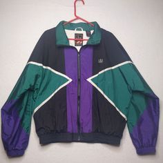 VTG Olympics Team USA Windbreaker Purple Green Large JC Penney. Light stains as shown in rings and sleeve. 26" pit to pit 27" shoulder to hem. Green And Purple Outfit, Purple Outfit, Vintage Ideas, Usa Olympics, Purple Outfits, Olympic Team, Team Usa, Vintage Jacket, Purple Green