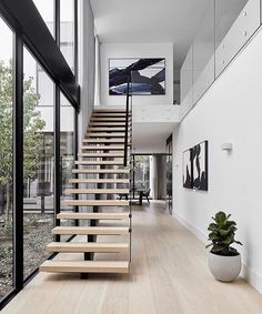 Interior Design Examples, Minimal Interior Design, Interior Minimalista, Minimalism Interior, Staircase Design