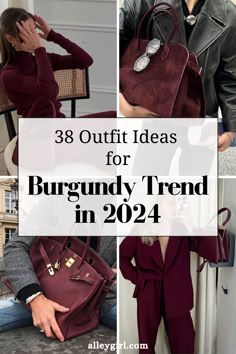 Trendy fall outfits, aesthetic outfits, dress to impress, floral outfits, 2024 fall outfits, fat lady outfits, mom to be outfits Burgundy Summer Outfit, Burgundy Skirt Outfit Fall, Burgundy Outfits For Women, Burgundy Coat Outfit, Burgundy Outfit Ideas, Burgundy Sweater Outfit, Burgundy Pants Outfit, Poses Winter, Burgundy Outfits