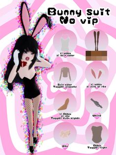 the bunny suit is very cute and has many different features