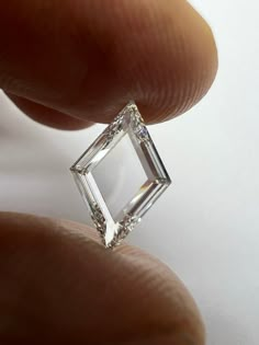 2.50ct. F/VS1 Lozenge Shaped Non-Certified Lab Grown Diamond -This diamond can be used for an engagement ring, necklace, or any other type of jewelry you wish. This is a unique cut diamond cut that would definitely make a statement! You would definitely have a one-of-a-kind diamond if you choose this shape for your ring or jewelry piece!  ⁕Diamond Type: Lab Grown Diamond ⁕Shape: Lozenge ⁕Carat: 2.50 ⁕Color: F ⁕Clarity: VS1 ⁕Measurement: 13.30 x 10.00mm -This diamond is not certified. It can be c Criss Cut Diamond, Portrait Diamond Ring, Lozenge Cut Engagement Ring, Portrait Cut Ring, Portrait Cut Diamond Ring, Portrait Cut Engagement Ring, Lozenge Engagement Ring, Portrait Diamond, Lozenge Diamond