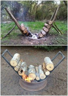 diy, tutorial, how to, instructions Backyard Bonfire, Camping Fun, Camping Survival, Outdoor Fire, Summer Art, Survival Skills, Outdoor Projects, Camping Hacks, A Fire