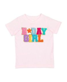 Sweet Wink Girls' Birthday Girl Patch Short Sleeve T-Shirt - Little Kid, Big Kid Bday Shirt, Glitter Pin, Girl Patches, Pink Patch, Ballet Kids, Kids Holiday Gifts, Birthday Girl Shirt, Ballet Pink, Boy Accessories