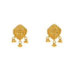 Virani Jewelers presents a work of art - a 22K Gold Necklace and Earring Set. Crafted with precision, this minimal gold jewelry set showcases the beauty of radiant gold in its purest form. The warm glow of 22 karat gold beads gracefully drape around your neckline, creating an ensemble that exudes luxury and sophistication. The matching gold earrings complement the set, adding an extra touch of elegance. Elevate your style with Virani Jewelers and make this minimal gold necklace and earring set a Elegant Yellow Gold Earrings For Puja, Elegant Yellow Jewelry For Puja, Minimal Gold Necklace, Minimal Gold Jewelry, Kids Bangles, Gold Jewelry Set, 22k Gold Necklace, Minimal Gold, Pure Form