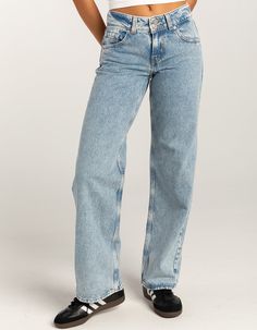 LEVI'S Superlow Loose Womens Jeans - Not In The Mood - VINTAGE | Tillys Bday Wishlist, Wwe T Shirts, Flannel Sweatshirt, Not In The Mood, Jeans Low Rise, Chino Jeans, Open Knit Sweater, Loose Jeans