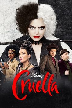 the poster for disney's cruel movie