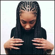 fulani braids - Google Search Ghana Braids Hairstyles, Braiding Styles, Braided Styles, African Hair Braiding Styles, Braids Hairstyles Pictures, Beautiful Braids