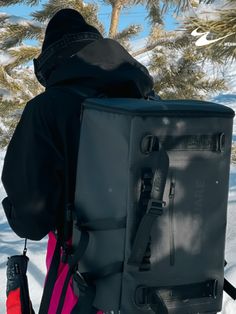 UZSQUARE Moda Sport Backpack - Snowears- bag Backpack Sport, Snow Shoes, Black Backpack, Skiing, Backpacks, Black