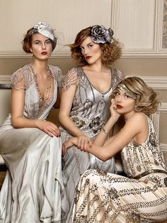 Gatsby Bridesmaid Dresses, Eden Wedding Dress, Great Gatsby Wedding, Robes Vintage