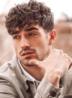 Mens Short Curly Hairstyles, Long Curly Hair Men, Medium Length Curly Hair