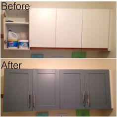 the before and after pictures of kitchen cabinets