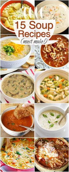 15 soup recipes that are easy to make