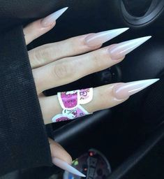 Soft Stiletto Nails, Vampire Nails, Gothic Nails, Dope Nail Designs, Exotic Nails, Nails Only