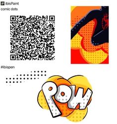 the qr code has been changed to include an image of a person on a skateboard