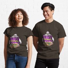 Raise the Roof Necromancer Lich by FlutesLoot | Redbubble Redbubble Shirt, E Mc2, Sunglasses Vintage, Comfy Tees, Halloween Tshirts, Bmx, Comfy Outfits, Tshirt Colors, Exclusive Designs