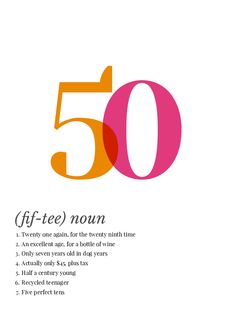 an advertisement for the 50th anniversary of five - year old women's clothing line