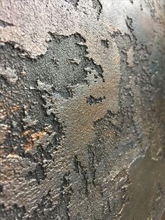 the texture of an old metal surface