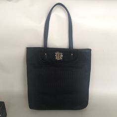 Brand New With Tags Also Comes With Additional Set Of Satchel Purse Attached , Leather Straps Ghost Logo, Tommy Hilfiger Bags, Satchel Purse, Black Tote, Kate Spade Top Handle Bag, Womens Tote Bags, Logo Print, Leather Straps, Satchel