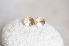 14K Gold Stud Earrings, 8mm 14K Hammered Round Studs, Yellow Gold Disc Earrings, Gold Round Earrings, Organic 14K Gold Studs in 8mm - Etsy Hand Forged 14k Gold Earrings For Anniversary, Hand Forged 14k Gold Round Earrings, Polished Recycled Gold Round Earrings, Hammered 14k Gold Earrings For Gift, Hammered 14k Gold Earrings For Wedding, Hammered 14k Gold Wedding Earrings, Gold Round Earrings, Gold Disc, Disc Earrings