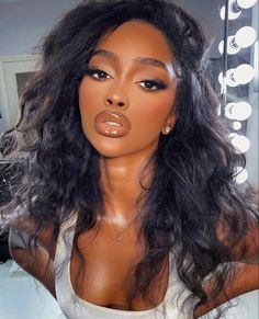 Kevin Luong Makeup, Hair Colorful, Brown Girls Makeup, Signature Aesthetic, Powder Face