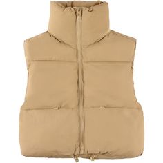 Vests For Women With Two Horizontal Zip Pockets Black Vest, Tan Puffer Vest, Brown Puffer Vest, Green Vest, Orange Vest, Hot Pink Vest...Are Available Fully Lined, Hemline With Adjustable Drawstrings, Bust:42.5", Back Length: 18.1",Excluding The Collar, Taken From Size S Trendy Clothes Puffy Vest Women Is A Nice Choice For The Transitional Weather, And Can Offer You Enough Fashion And Comfy Adorable Cropped Vest Goes Well With Shirt/Leggings/Jeans/Sweaters/Hoodies/Knitted Dress/Jumpsuit, And The Puffer Vest Women, Cropped Puffer Vest, Brown Puffer, Puff Vest, Pink Vest, Womens Puffer Vest, Puffy Vest, Vest Women, Cropped Vest