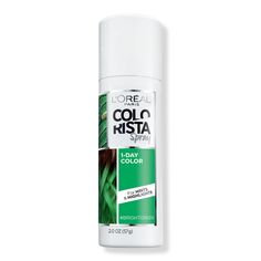 Colorista Hair Makeup Temporary 1-Day Spray - COLORISTA SPRAY GREENBenefitsFor bold, temporary hair color without the commitment, try Colorista 1 Day Hair Color Spray - Each shade is formulated to allow for vivid temporary color on all hair types, no bleach requiredThis spray-on hair color is quick and easy to apply, gentle on hair, and washes out after one day of wear - Just spray, play, wash, repeatIt's time to have some fun with your color, if you're thinking about trying a new shade, but not sure if you're ready for intense commitment, then grab temporary or semi-permanent Colorista hair color from L'Oral ParisBreak with the routine and start exploring your style with Colorista 1 Day Hair Color Sprays- Color is more visible as it driesGet beautiful color from L'Oral Paris hair color, p Root Cover Up, Hair Color Spray, Covering Gray Hair, Temporary Hair Color, Color Spray, 1 Day, Ombre Hair Color, Loreal Paris, Ulta Beauty