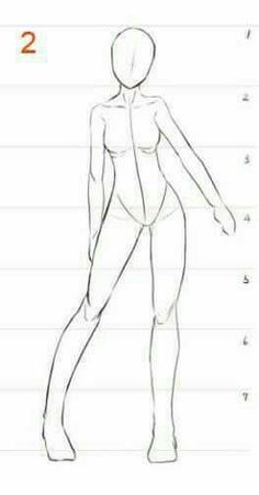 how to draw a woman's body in 3 easy steps