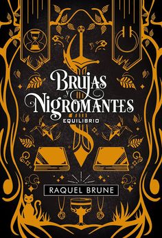 the cover to bria's necromantes, with an orange and black background